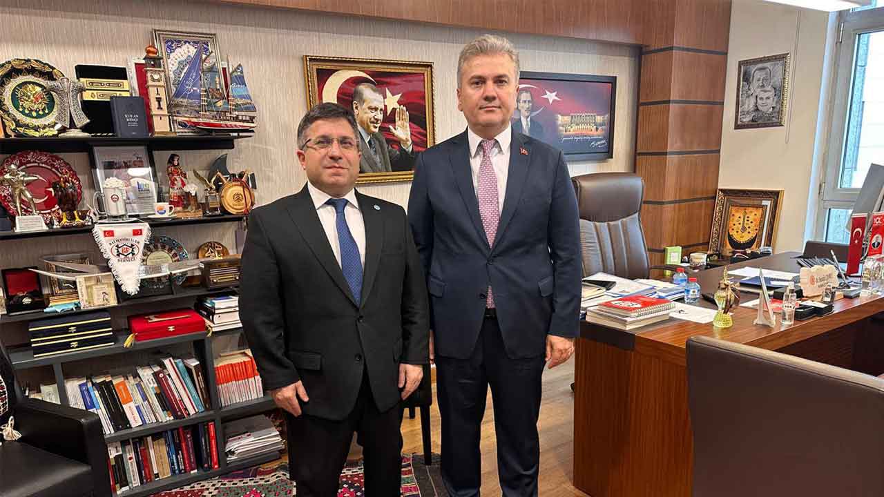 Rektör Prof. Dr. Yücel Oğurlu’dan Balıkesir Milletvekili Mustafa Canbey’e Ziyaret