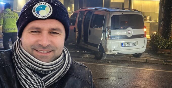 Gönen’de Alkol Faciası: Kaldırıma Bir Adım Kala Hayattan Koptu