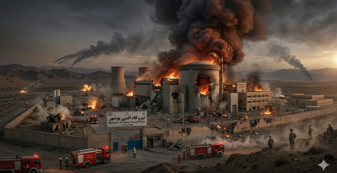 İran’da Nükleer Tesise Yeni Saldırı: Buşehr Santrali’ne Füze İsabet Etti