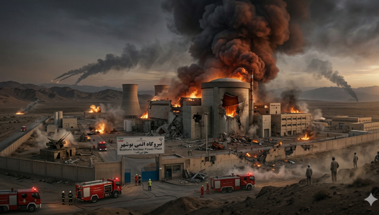 İran’da Nükleer Tesise Yeni Saldırı: Buşehr Santrali’ne Füze İsabet Etti